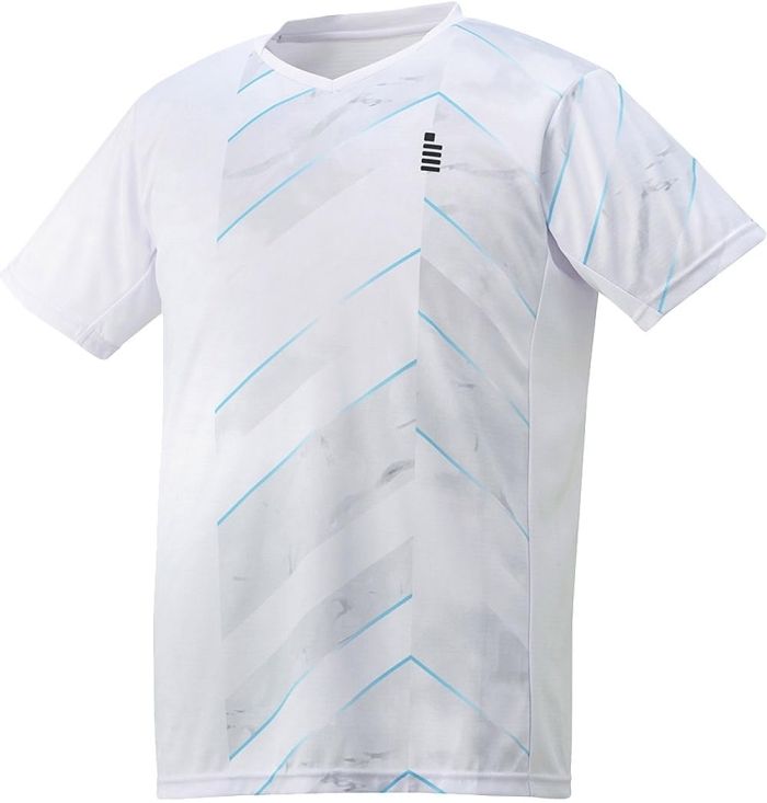 【新品・5営業日で発送】ゴーセン ゲームシャツ (T2404) 色 : ホワイト サイズ : M 