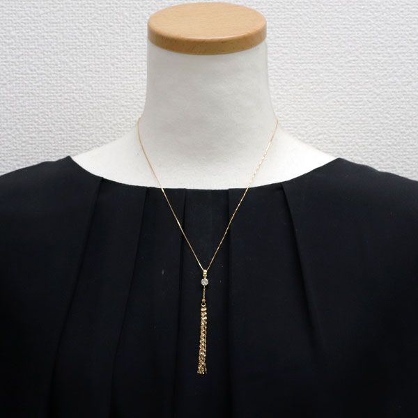 18K ダイヤモンド ネックレス 0.05ct 18k ダイアモンド
