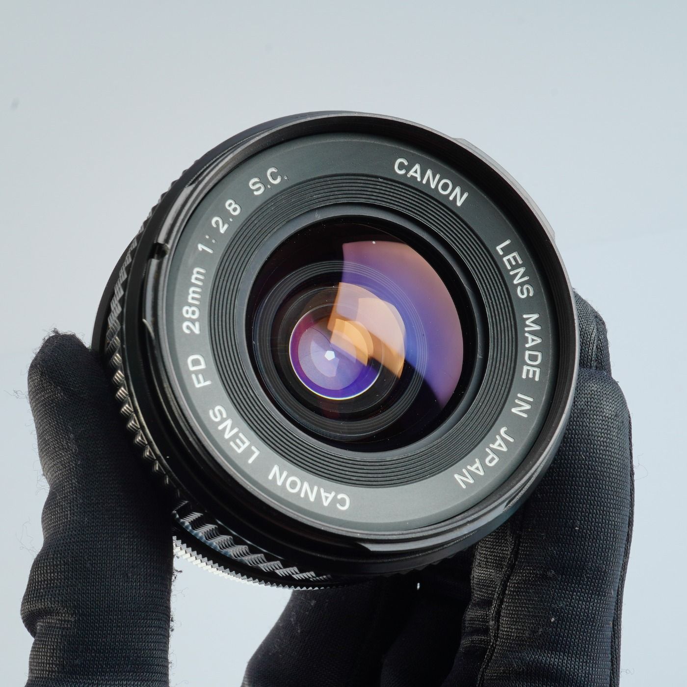 レンズ(単焦点) Canon FD s.c. 28mm f/2.8 Canon キヤノン FD 28mm F/2.8 S.C. 単焦点レンズ