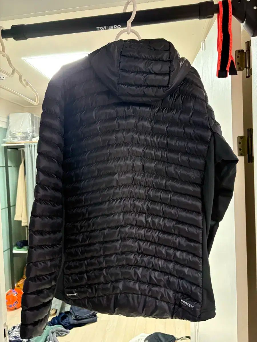 Rab ラブ rab 巻雲 フレックス フーディー パーカー L