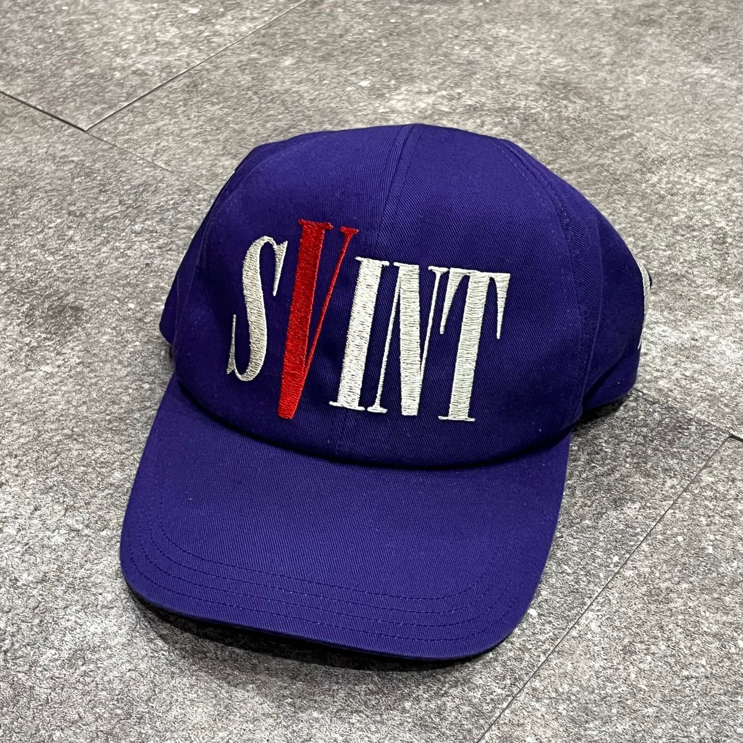 定価16500円 SAINT MICHAEL 22SS CAP / VLONE SM-S22-0000-082 コラボ 刺繍 キャップ セントマイケル  ヴィーロン 63456A