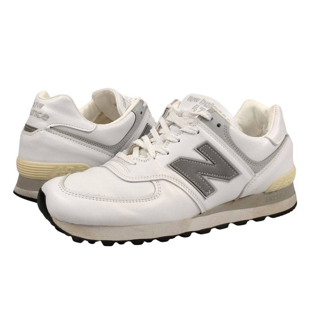 NEW BALANCE ニューバランス 品番 OU576 WSI 35周年 記念モデル レザー スニーカー ホワイト サイズUS9.5=27.5cm 正規品 / 52321 NEW BALANCE ニューバランス 品番 OU576 WSI 35周年 記念モデル レザー