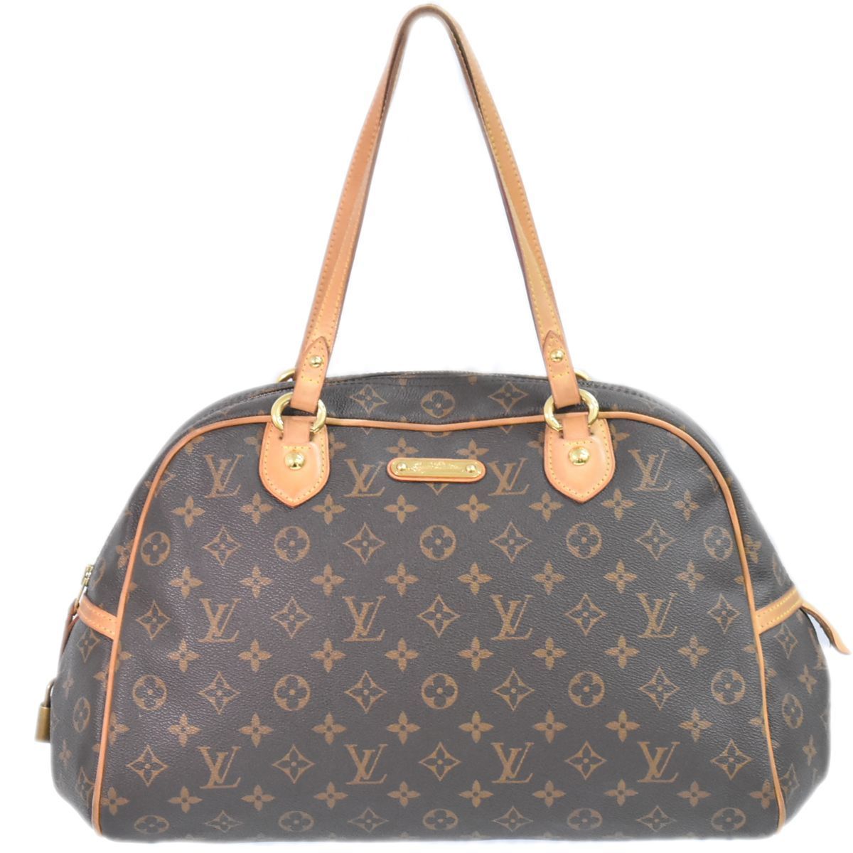 本物 ルイヴィトン LOUIS VUITTON LV モントルグイユ GM モノグラム