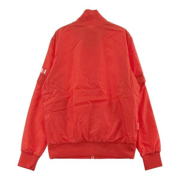 LE COQ GOLF ルコックゴルフ 2way ナイロンジャケット 刺繍 レッド系 L