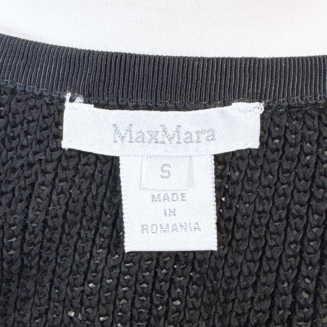 半袖ジップアップニット S