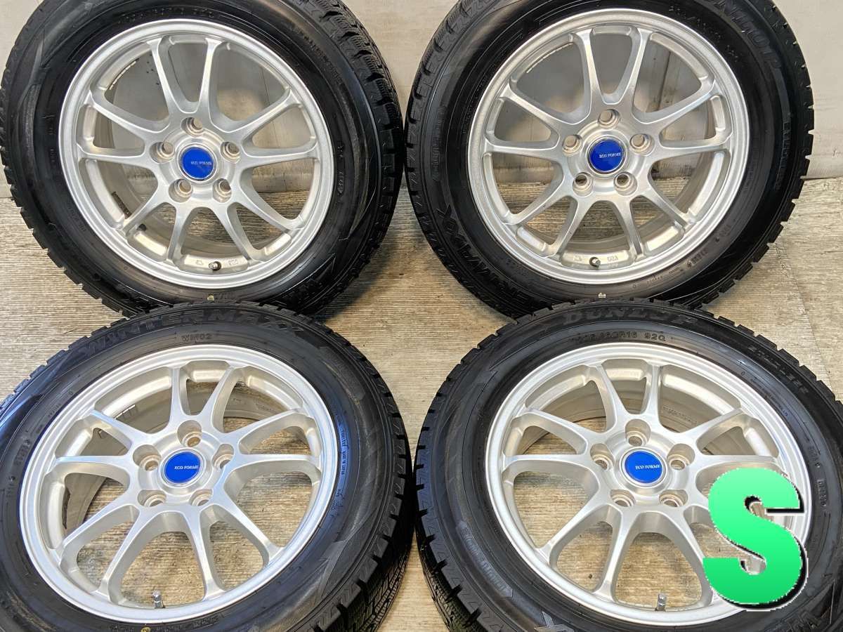205/60R16 ダンロップ ウィンターマックス WM02 ECO FORME 16x6