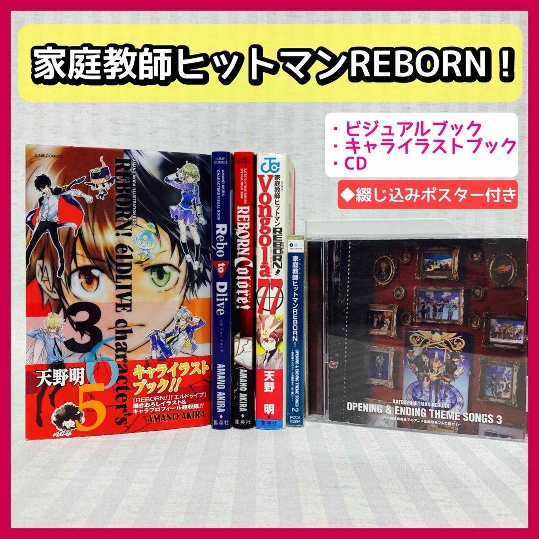 綴じ込み付録ポスター付き】家庭教師ヒットマンREBORN！ 関連本