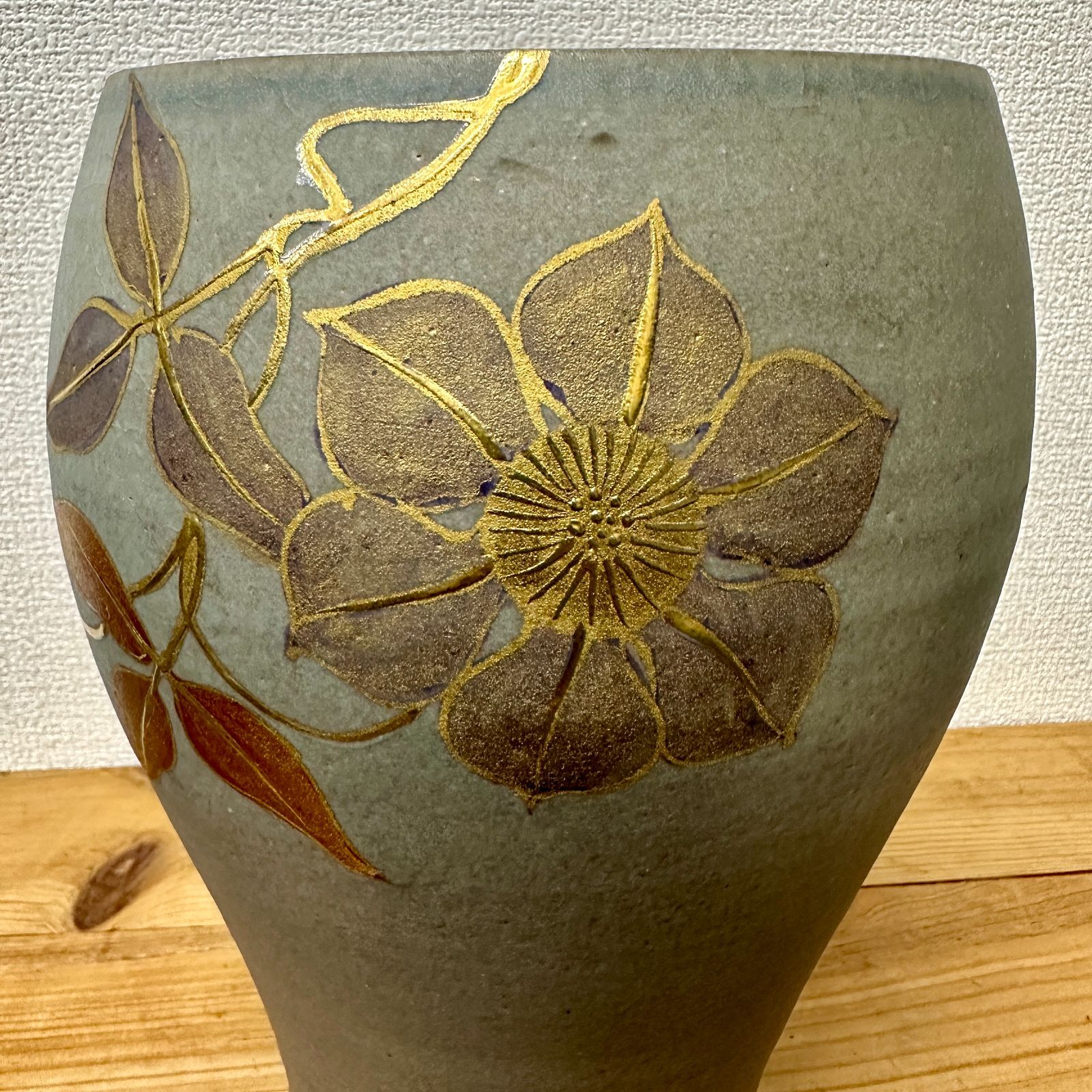 京焼 正文作 花瓶 花器 壺！ 生花 - メルカリ