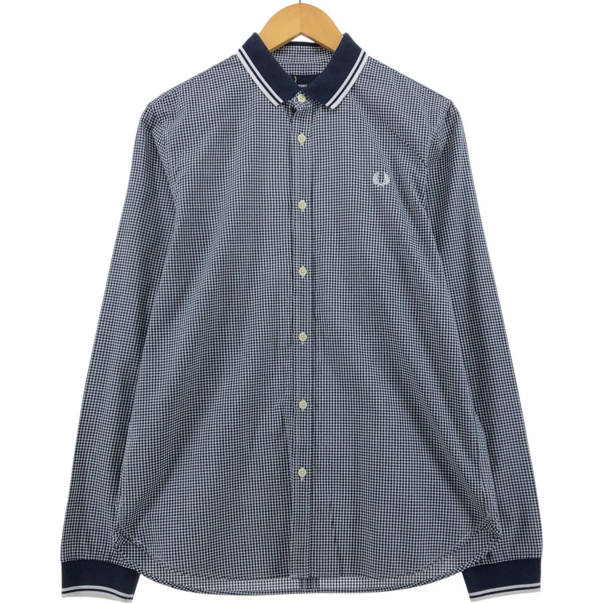 フレッドペリー A9【古着】FRED PERRY フレッドペリー ギンガム 