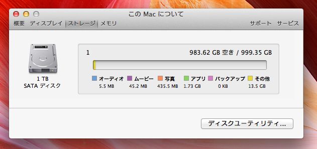 メモリ16GB