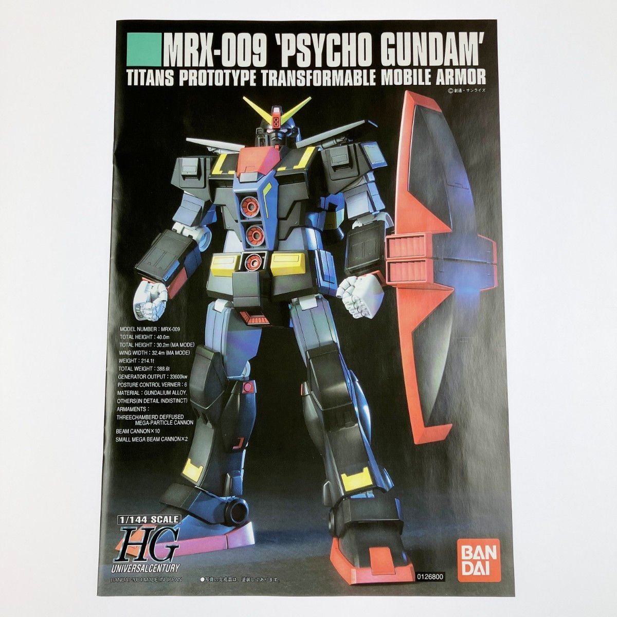 サイコガンダム 未組立品