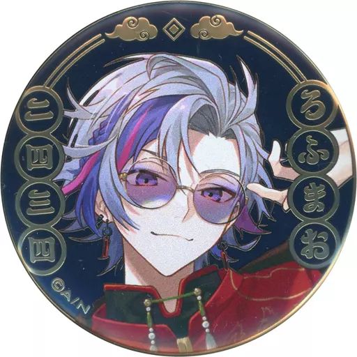 ROF-MAO 不破湊 四神 缶バッジ ROF-MAO 四神モチーフグッズ】メタル缶バッジ｜にじさんじ