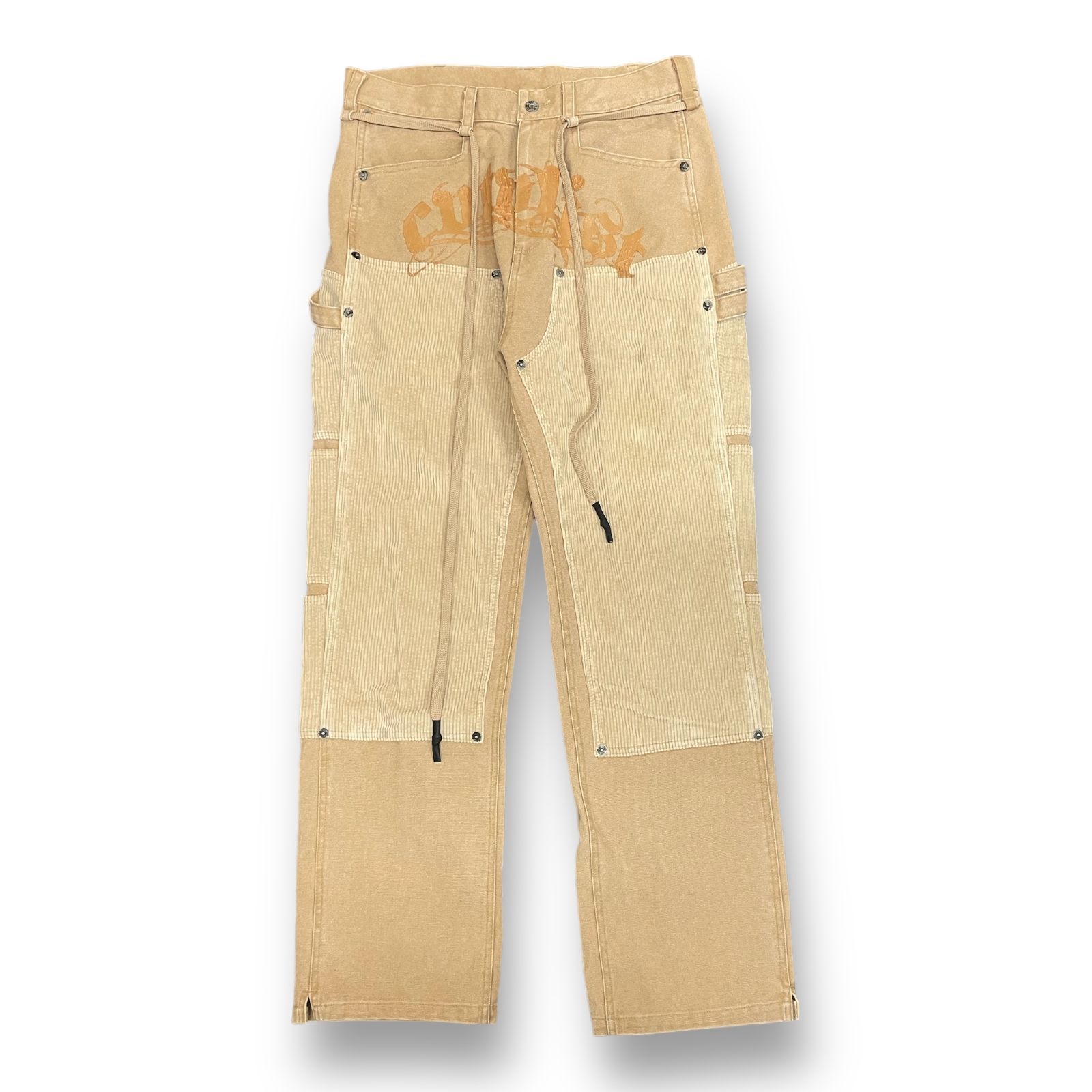 CVTVLIST カタリスト ダブルニー コーデュロイ 切替 ペインターパンツ