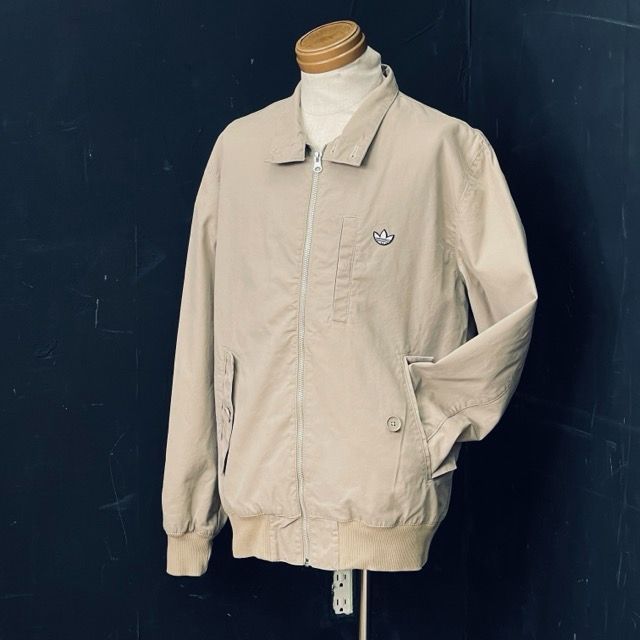 アディダス ジャケット ブルゾン ベージュ Mサイズ メンズ adidas 