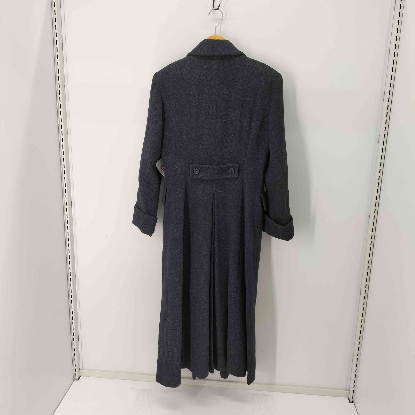 ユーズドフルギ 古着 BIRTH アンゴラ混 スーパーロング チェスターコート レディース 9AR