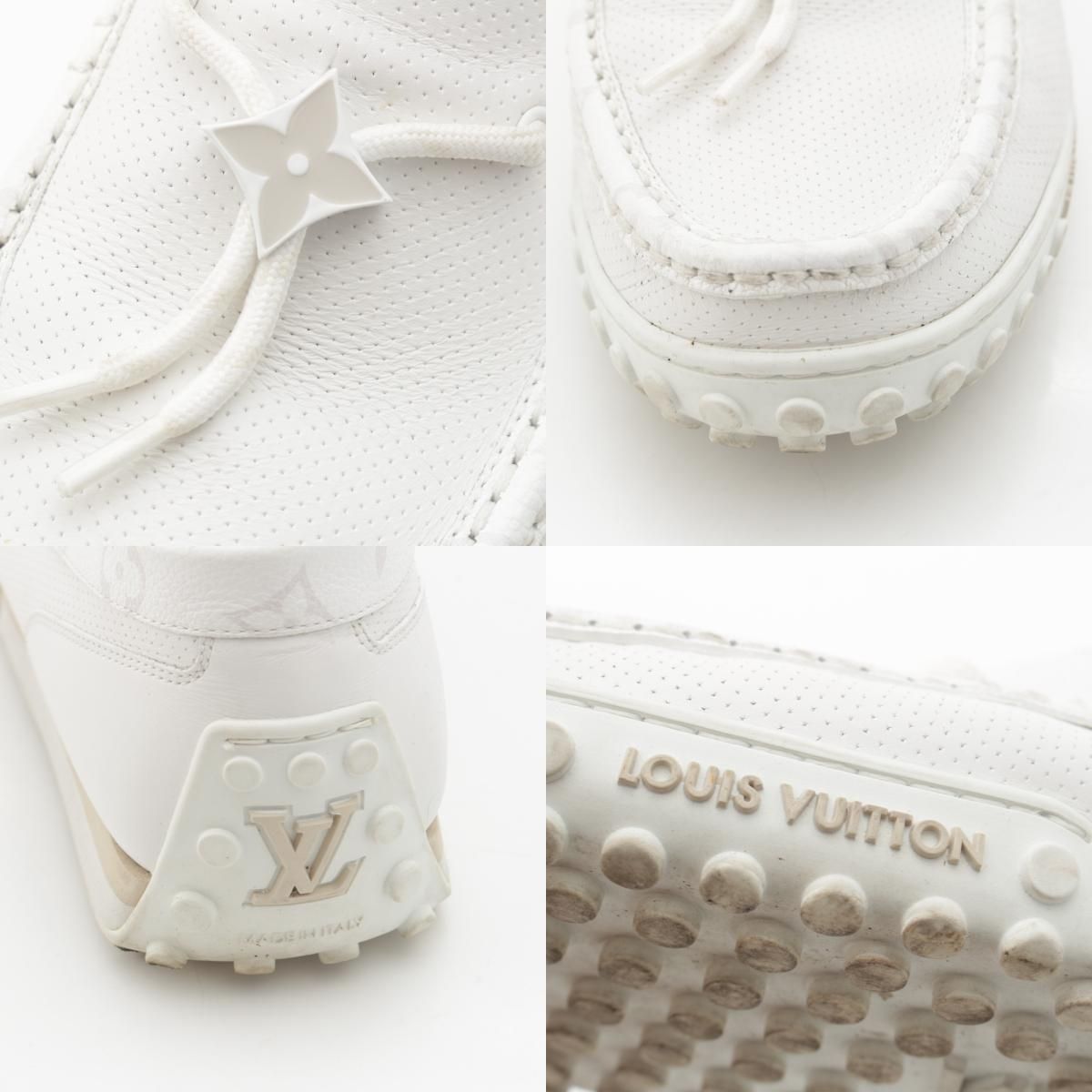 ルイヴィトン LVレーサーライン レザー ドライビングシューズ 