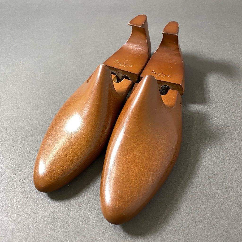 BERLUTI ベルルッティ 木製 ウッド シューツリー/シューキーパー 8 f29 《2点セット》 Berluti ベルルッティ シューツリー シューズ