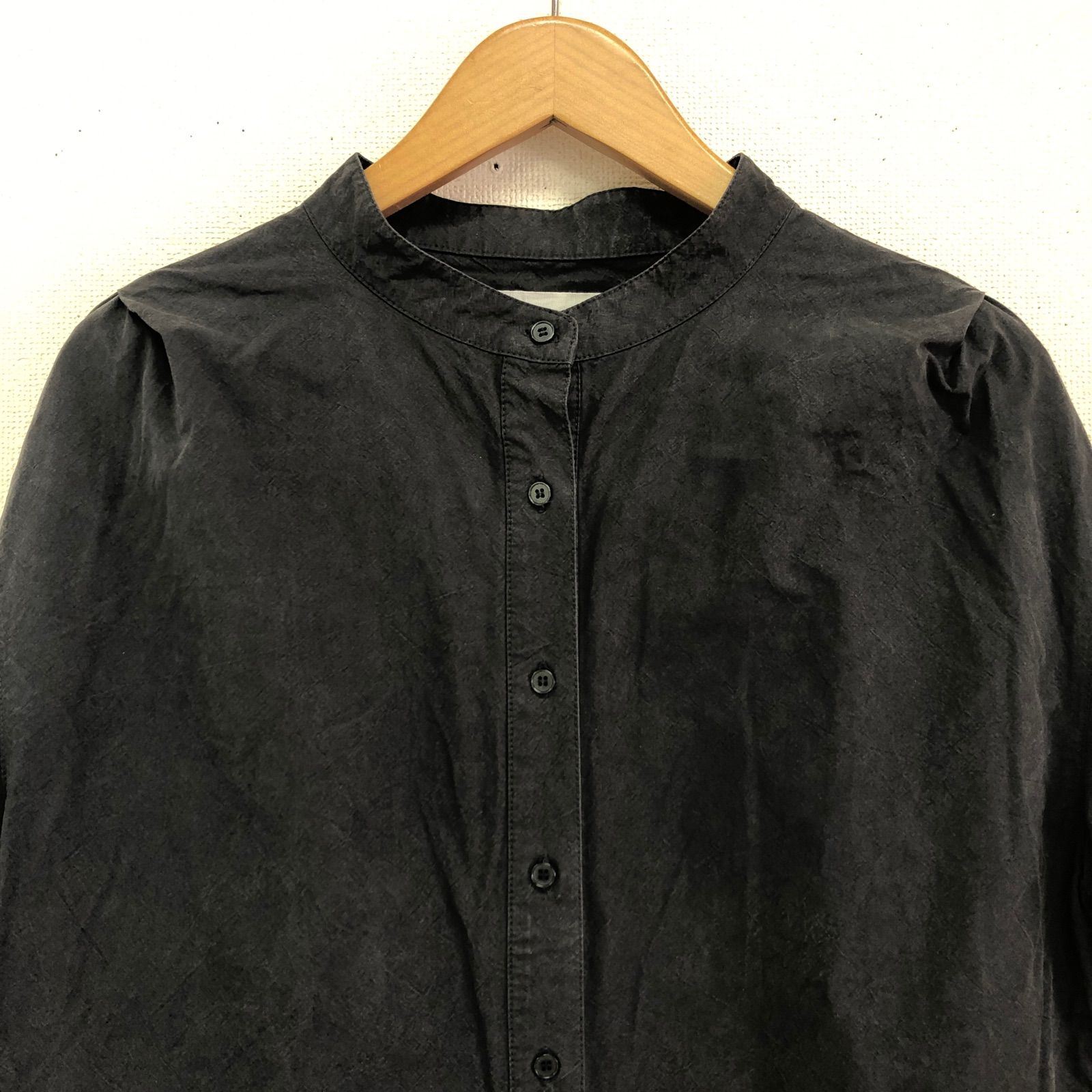 TODAYFUL タイプライターシャツコンビネゾン　ブラック　36 TODAYFUL タイプライターシャツコンビネゾン ブラック 36