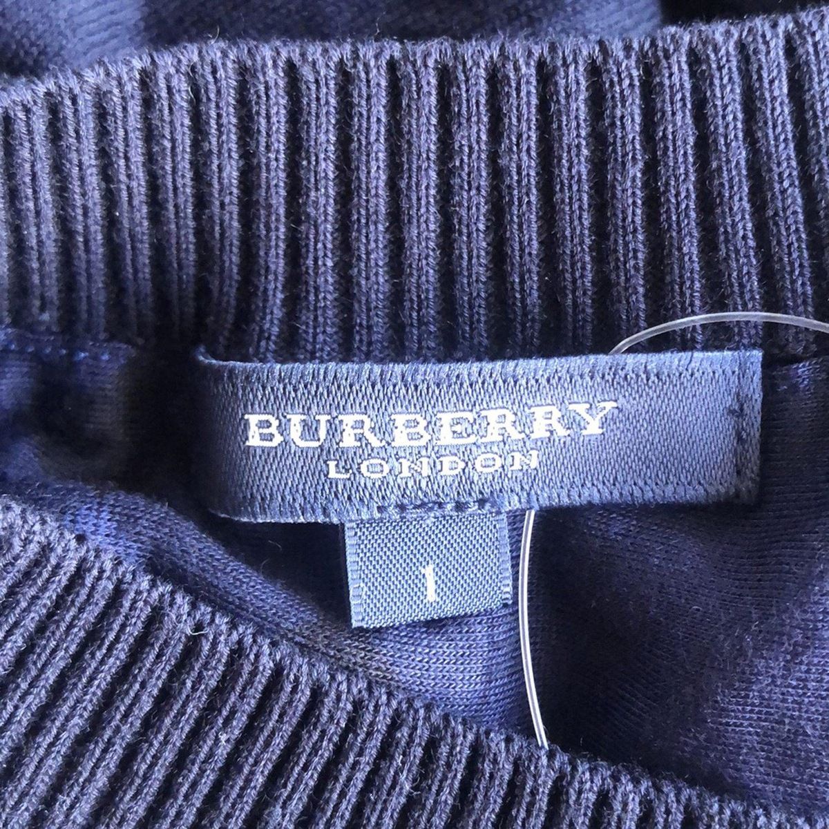 Burberry LONDON(バーバリーロンドン) カーディガン サイズ1 S レディース - ダークネイビー 長袖 Burberry LONDON(バーバリーロンドン) カーディガン サイズ1 S