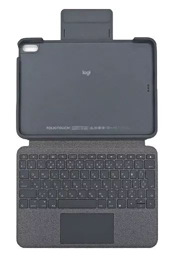 タブレット端末 ロジクール iPad Air 第4世代 用 キーボードケース FOLIO TOUCH iK1094BKA