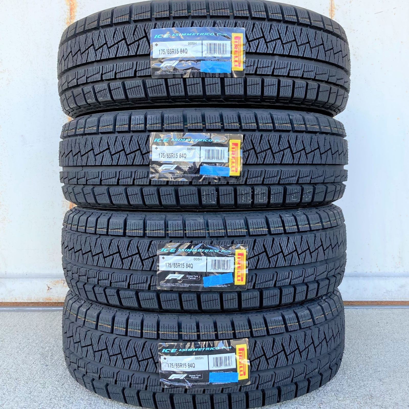 175/65R15 スタッドレスタイヤ 新品 4本セット ピレリ アイス