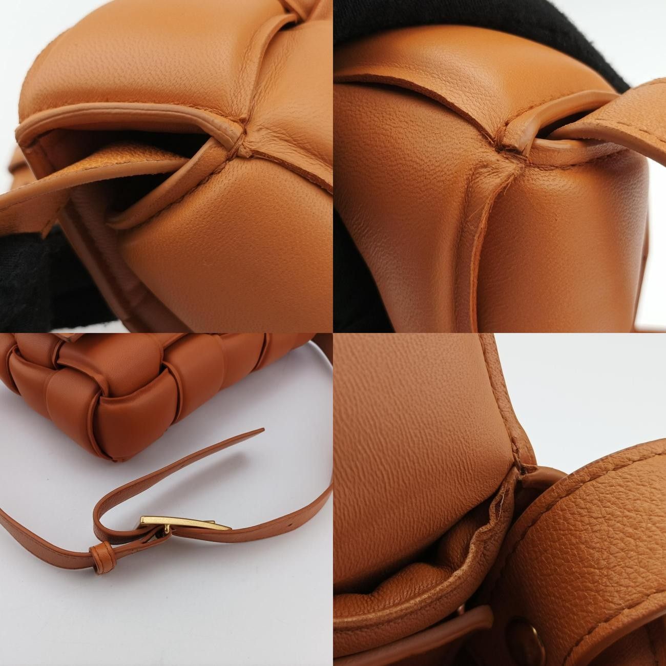 BOTTEGA VENETA 　ボッテガヴェネタ　パデット カセット　キャラメル BOTTEGA VENETA ボッテガヴェネタ パデット カセット キャラメル