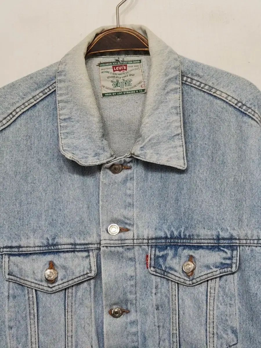 XXL ） LEVI'S(リーバイス) デニムジャケット ライトブルー