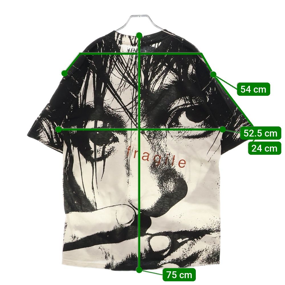【USED・ビンテージ】宇都宮隆 fragile Tシャツ Lサイズ VINTAGE (ヴィンテージ) 90S VINTAGE 宇都宮隆 fragile ヴィンテージ