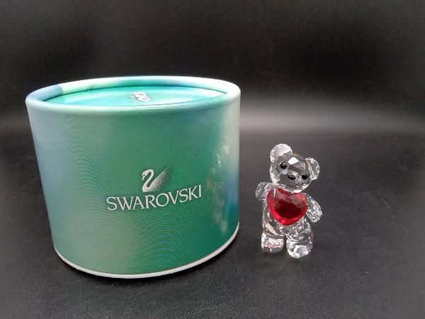 SWAROVSKI 958449 ハートフォーユー クリスタルベア 箱付