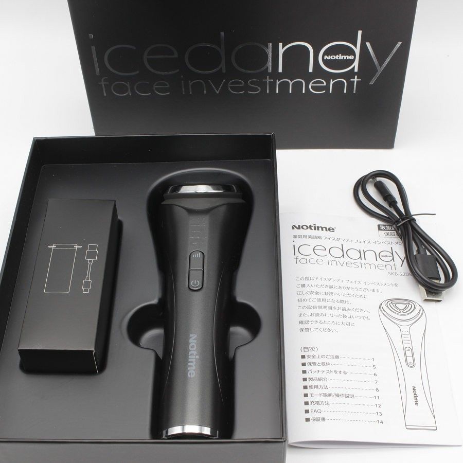 notime アイスダンディ フェイス インベストメント SKB-2209 美品Notime アイスダンディ face investment SKB-2209 美顔器