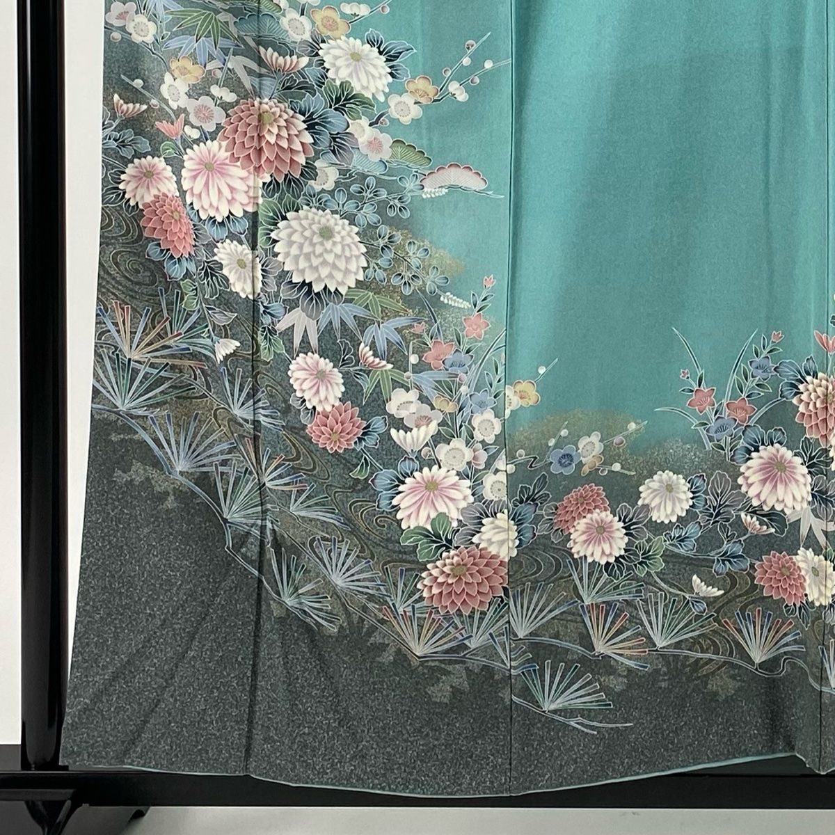 訪問着 身丈157.5cm