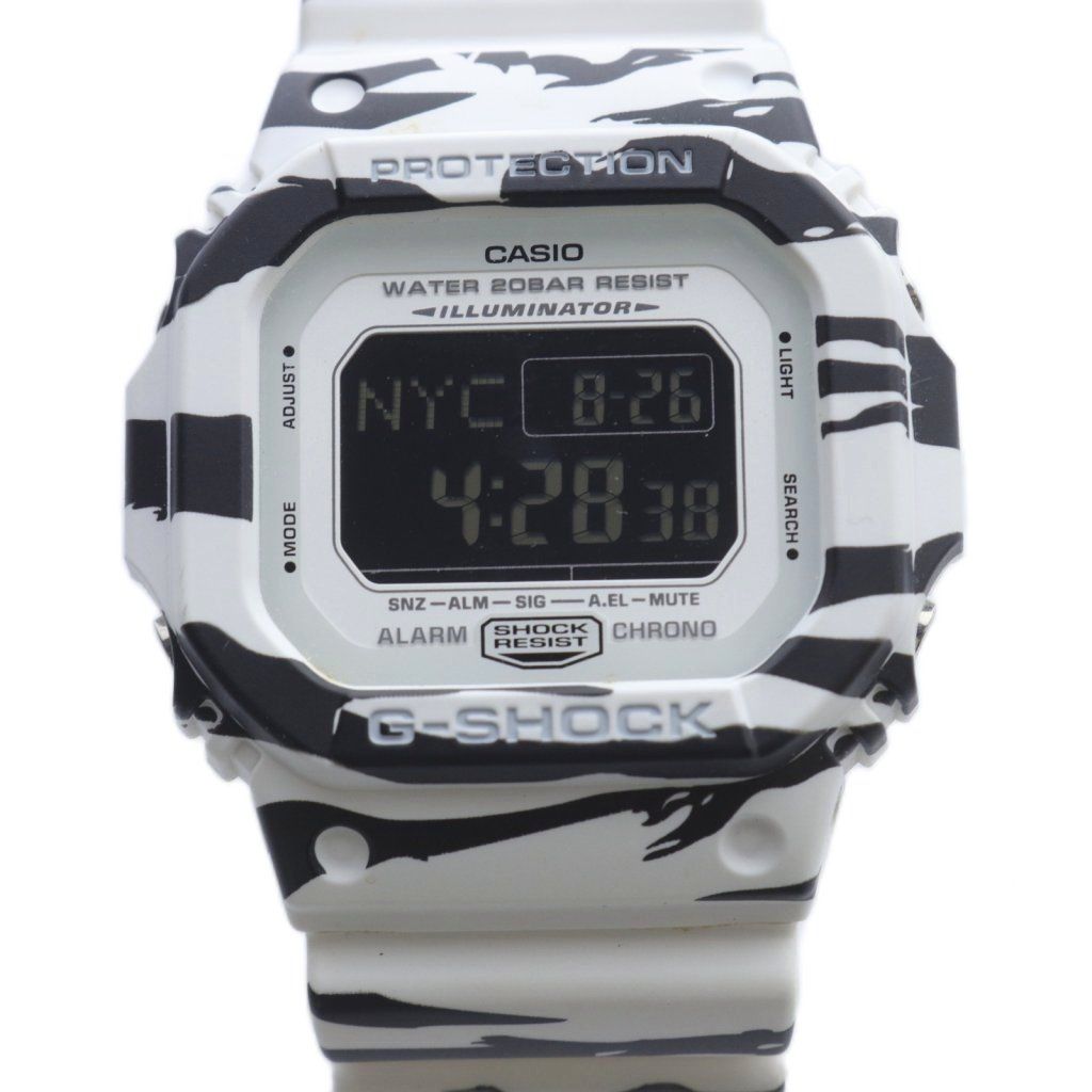 G-SHOCK デジタル腕時計 ホワイト/ブラック 楽天市場】CASIO カシオ G-SHOCK Gショック White and Black