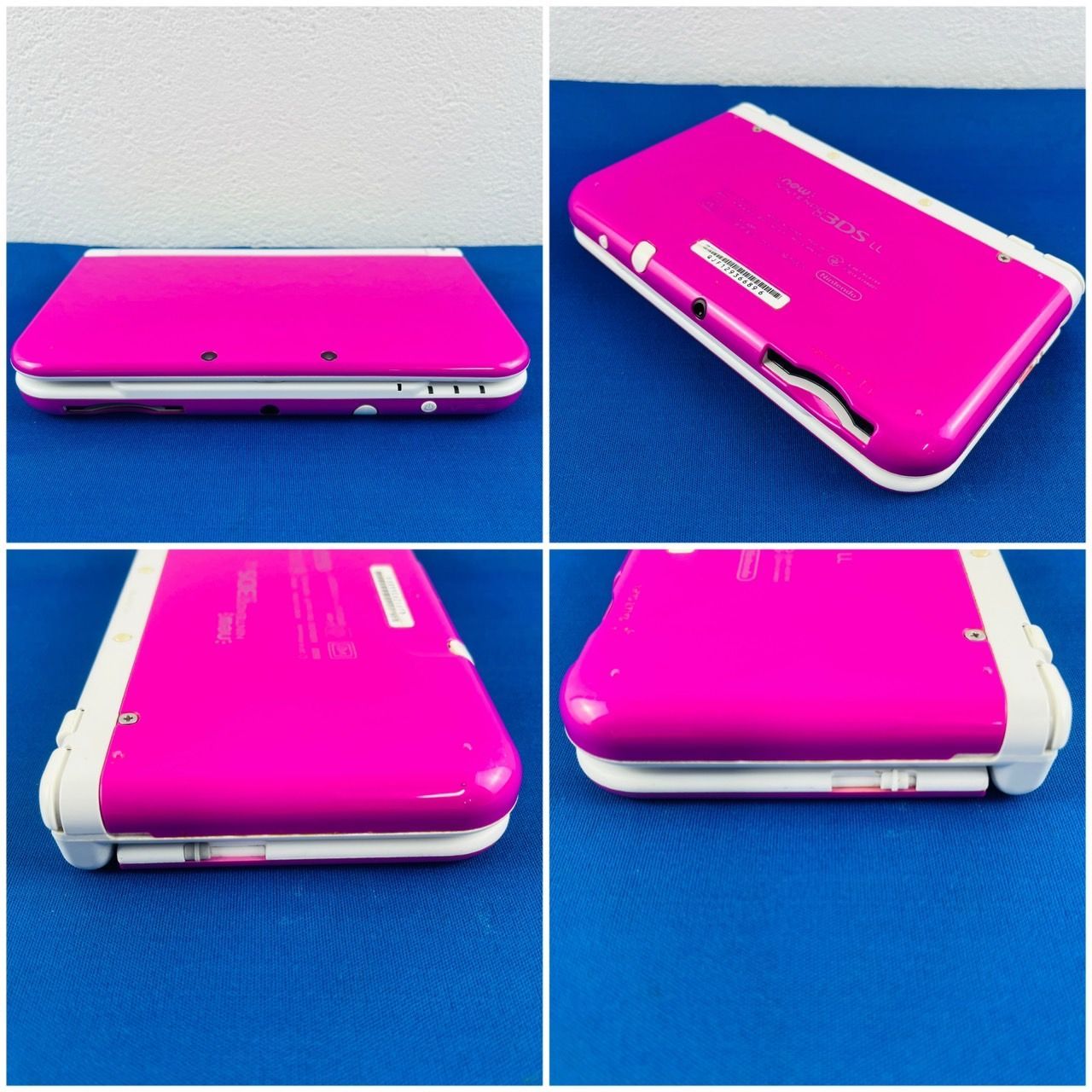 Newニンテンドー3DS LL ピンク×ホワイト (下画面IPS液晶)（NEW