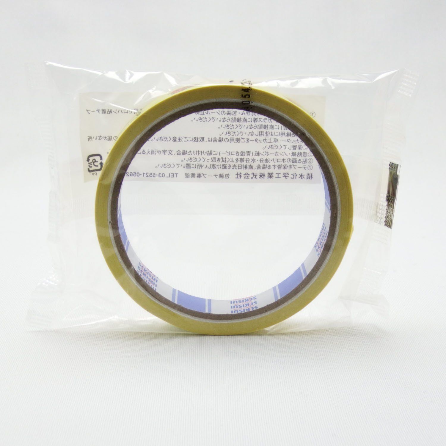 C50X12 1ケース100巻入 黄 15mm×25m ありがとうございます まいどテープ セキスイ