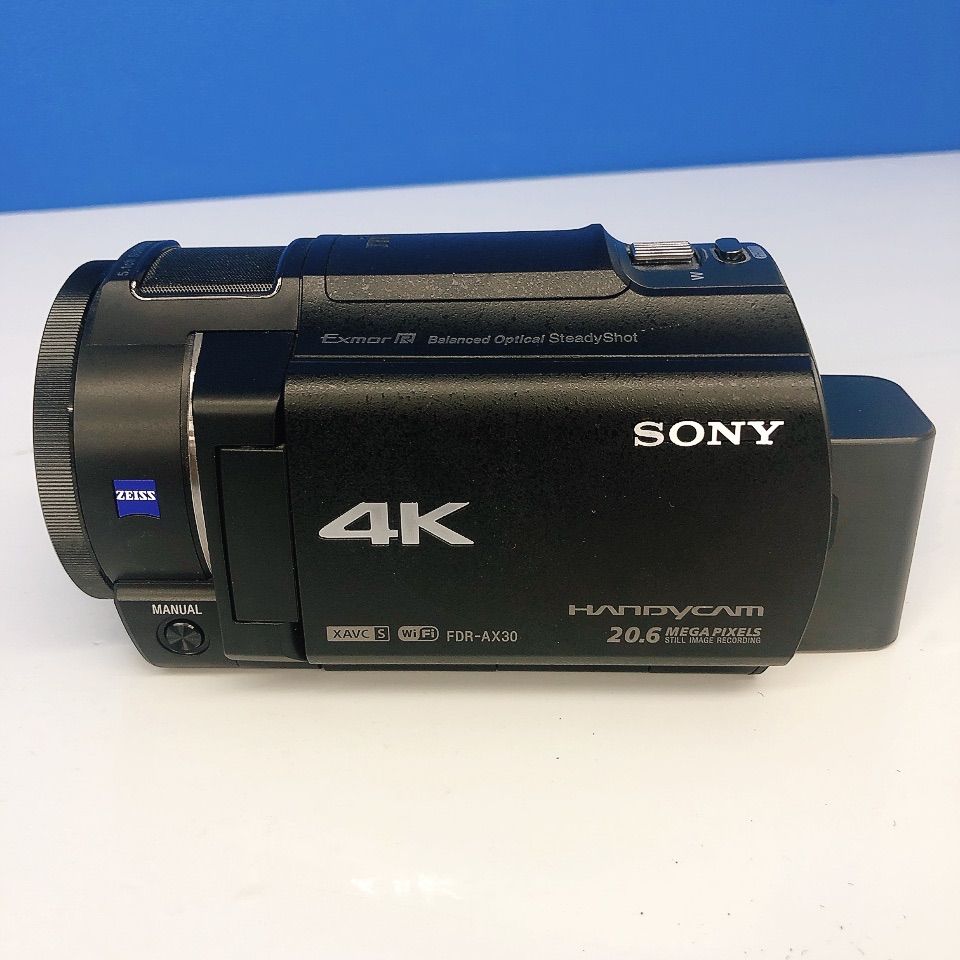 ☆【通電確認済・充電器無し】SONY FDR-AX30 4k ハンディカム