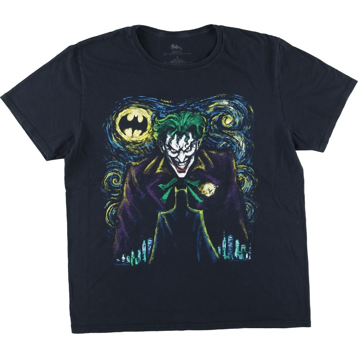 古着 BATMAN バットマン ジョーカー 映画 ムービーTシャツ メンズL /eaa410059 【中古】/eaa410059