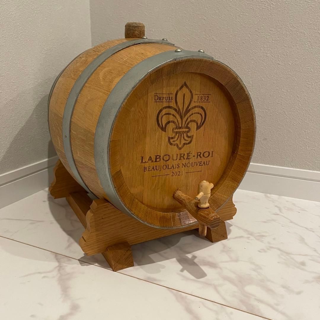 ラブレ ロワ ボージョレ ヌーヴォー 空の樽 蛇口付き 台座付き 2021年
