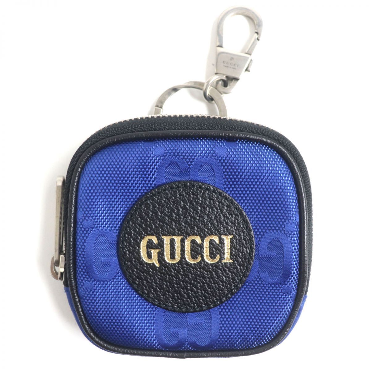 未使用品▽GUCCI グッチ 645060 オフザグリット GG柄 レザー使い