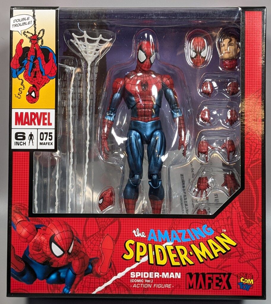 【正規品】メディコム トイ MAFEX SPIDER MAN 再販版 75 メディコム トイ MAFEX SPIDER MAN （COMIC VER） 再販版 75