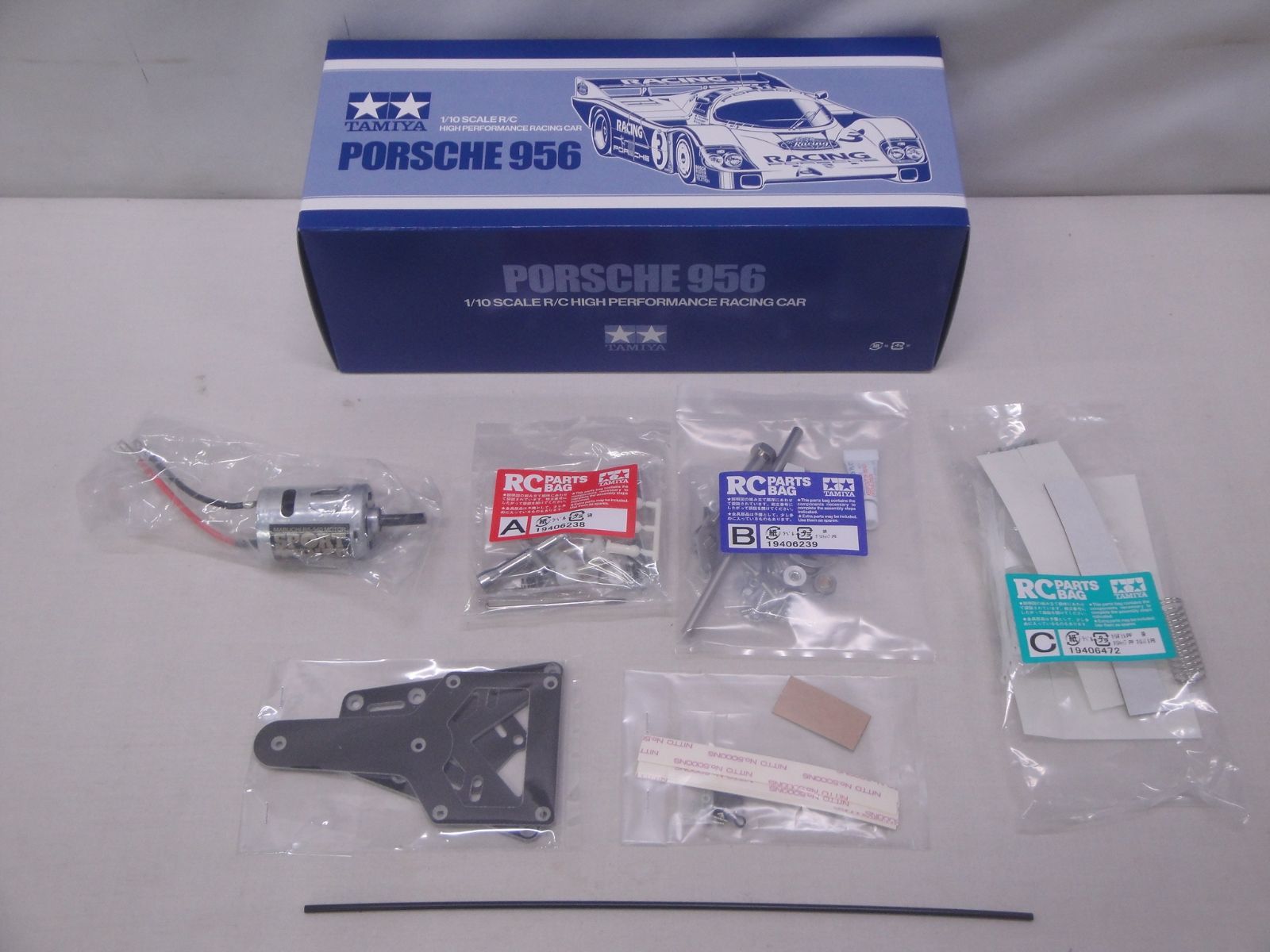 未組立品】タミヤ TAMIYA 1/10 電動RCレーシングカー ポルシェ