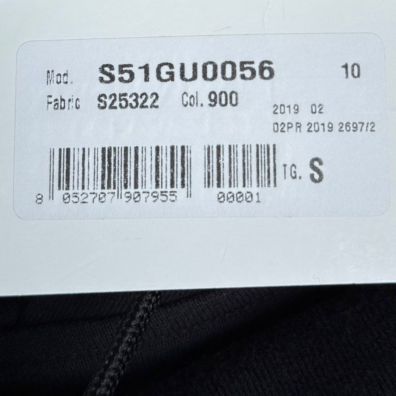 Maison Margiela（旧Maison Martin Margiela） - Maison Margiela メゾンマルジェラ 19AW ナンバリングプリントプルオーバーパーカー S51GU0056 タグ付き 14526 Maison Margiela メゾンマルジェラ 19AW ナンバリングプリントプル