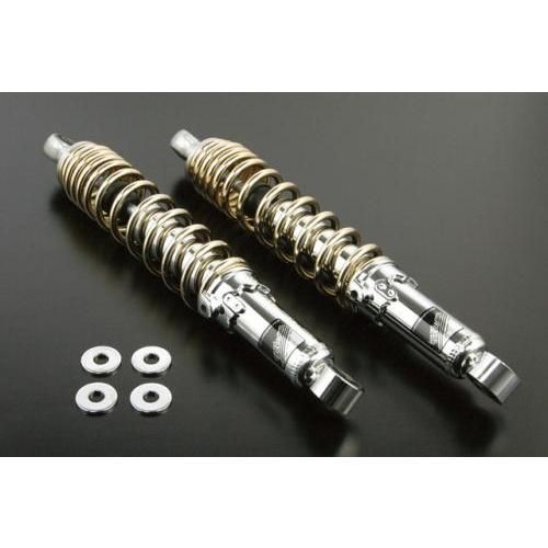 モンキー/ゴリラ(12V/ロンスイ車)用 リアショック/リアサスペンション(330mm/ゴールド)｜SP武川/タケガワ