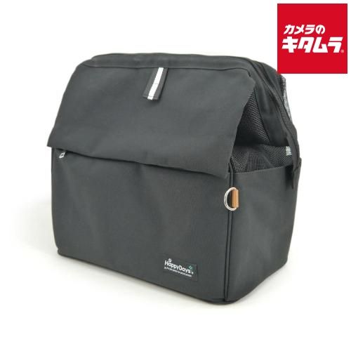 ペットプロ ハッピーデイズ ペット用サステナブルリュックキャリー ブラック 納期約２週間