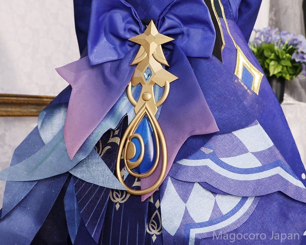 cosplayコスプレ原神衣装アニメ水神フカロスゲームフリーナ女性フリーナ 荒