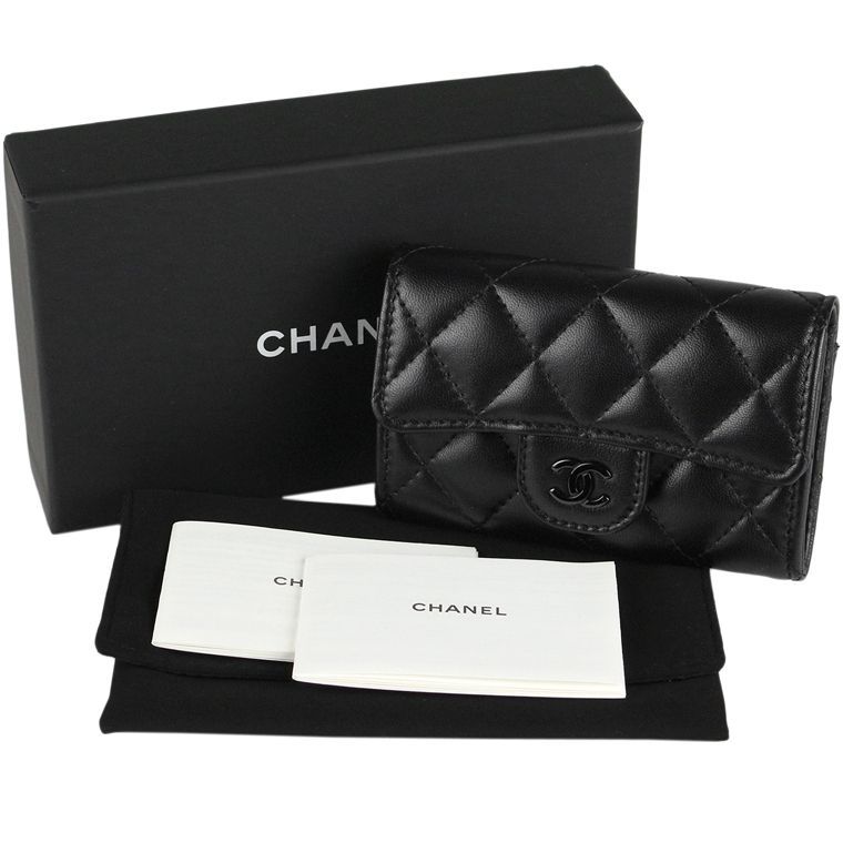 CHANEL/シャネル クラシック フラップ マトラッセ カードケース