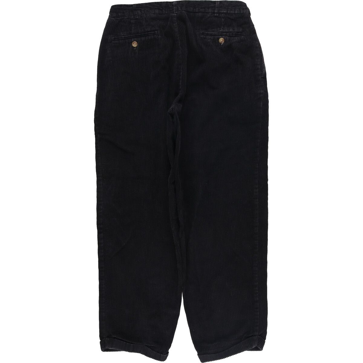 古着 BILLBLASS ツータック 太畝 コーデュロイパンツ メンズw32相当 eaa591837