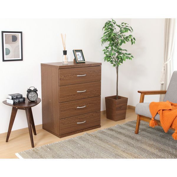 チェスト オークホワイト 組立品 代引不可