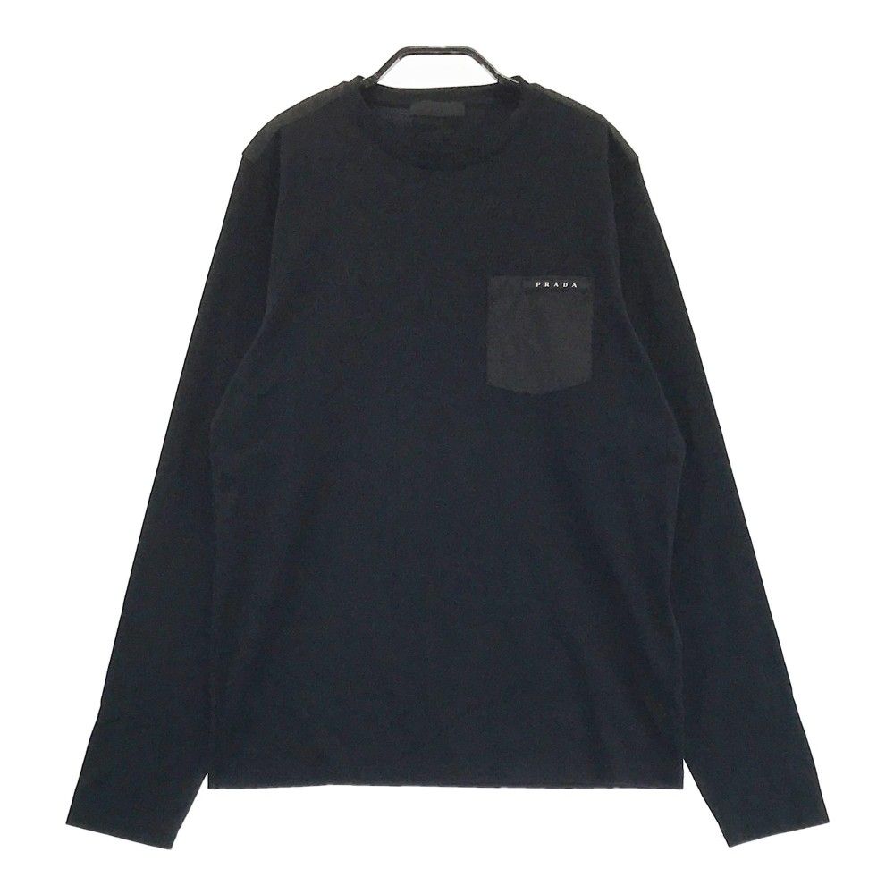 PRADA ブラック 長袖シャツ 44 PRADA プラダ 長袖シャツ