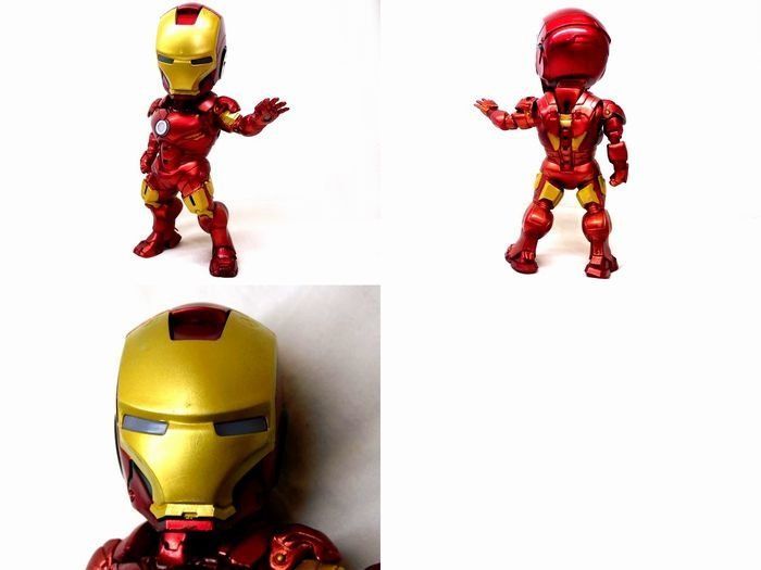 アイアンマン デフォルメ フィギュア 2体セット エッグアタック ワールドコレクタブルフィギュア 7J