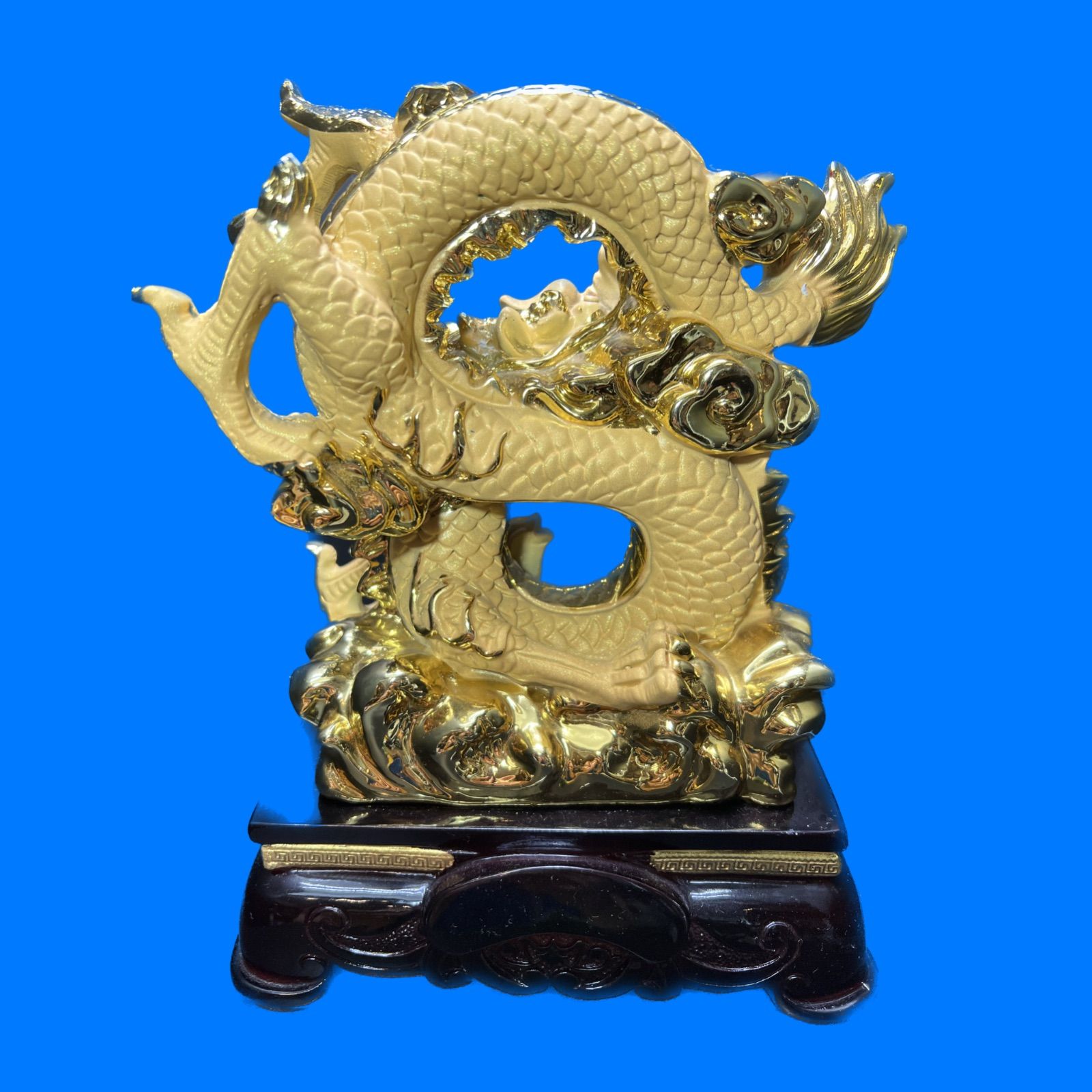 5本爪金龍鯉置物❣️金運財運仕事運幸運 家庭円満、繁栄商売繁盛❣️新入荷